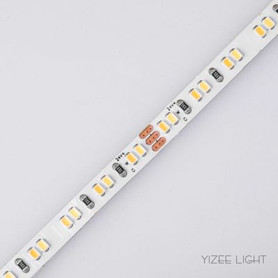 24V Color Temperature Adjustable LED Strip 2700 - 6000K SMD2216 240 LEDs/M 9.6W