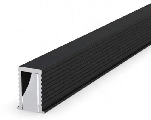 Recessed Black LED Aluminum Profile Linear Led Light With Cover