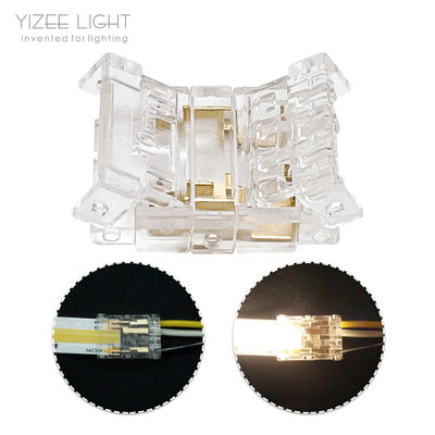 3 Pin 10mm Transparent SMD LED Strip Connectors PCB To Wire Quick Connection