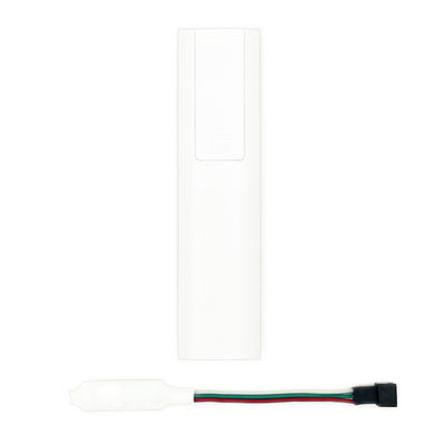 White 12Keys RF Single Color Running Water LED Strip Controller