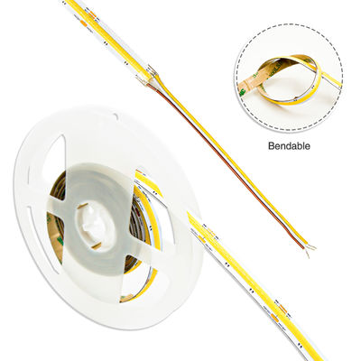 10mm CCT COB LED Strip Light 640Chips/M Tunable White Adjustable Led Light Strip