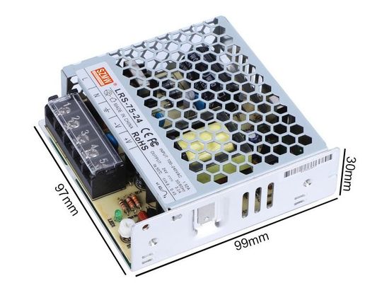 LED Driver 12V 24V 75W AC To DC Constant Voltage LED Power Supply For Indoor LED Strip Light