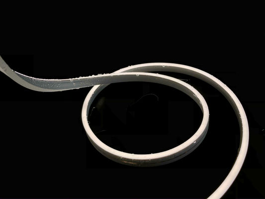 4 *09mm Dünner Silikon Neonstreifen mit Trim 24V IP67 Neon Seillicht