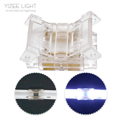 Bequeme Verbindung 4 Pin LED-Streifenanschlüsse für 10mm COB LED-Streifen