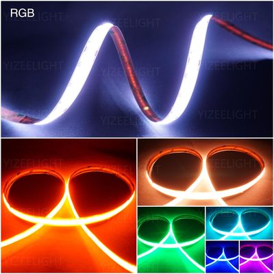 10mm 24V RGB COB LED Strip Dot Free Led Tape Lights Indoor Outdoor Decoration